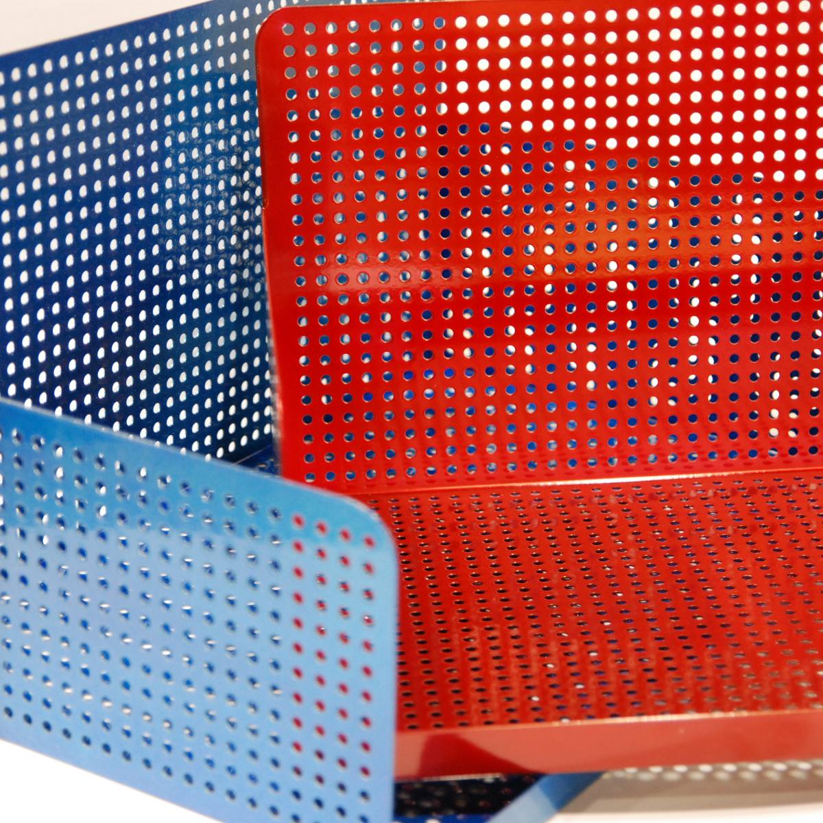 perforated rack for a POP display