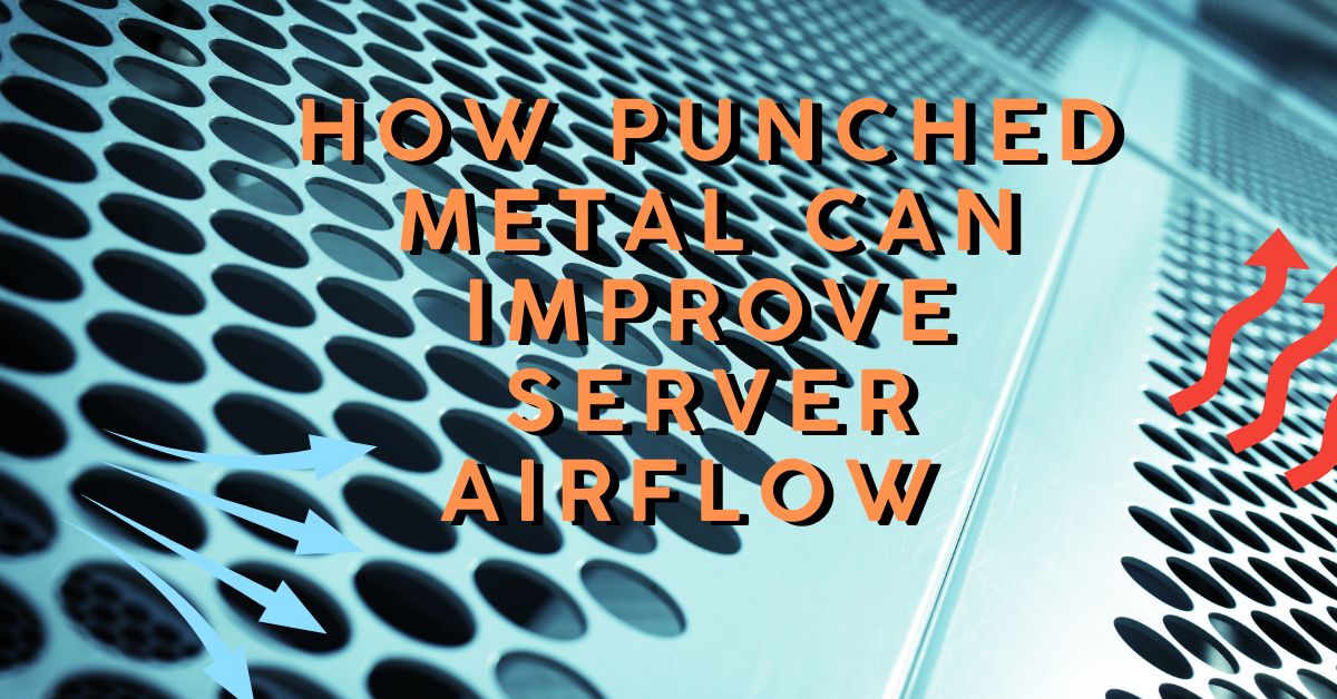 punched metal post image